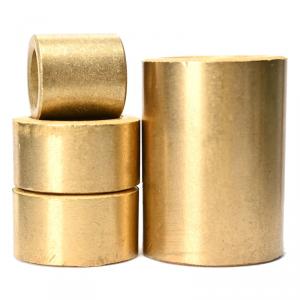 yellow brass powder metallurgy oil-containing bearing sleeve 