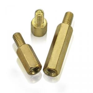 metric yellow brass Male-Female hexagon thread adapter standoff 