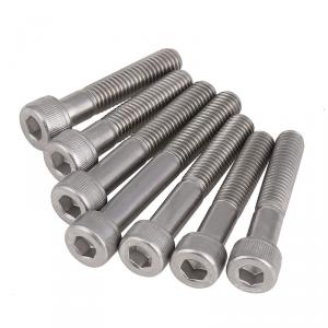 metric SS304 stainless steel partially threaded thumb cylindrical head hexagon socket blot 