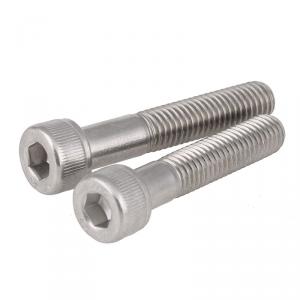 metric SS304 stainless steel partially threaded thumb cylindrical head hexagon socket blot 
