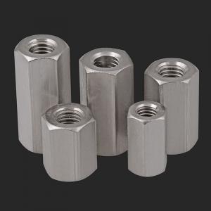 metric SS304 stainless steel hexagon coupling nut 